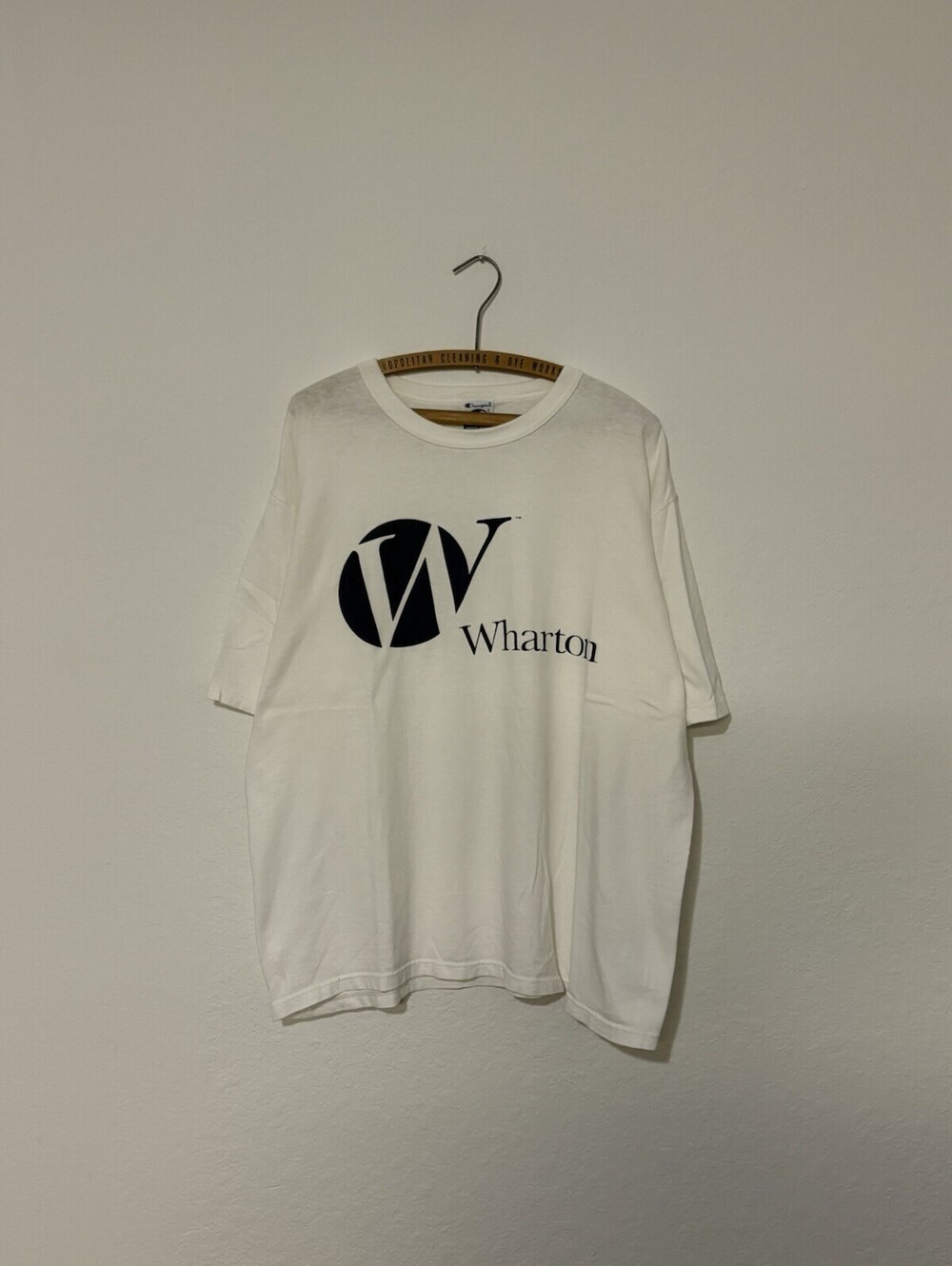 Vintage 90s Wharton School of Business Penn University Champion Shirt Size XL